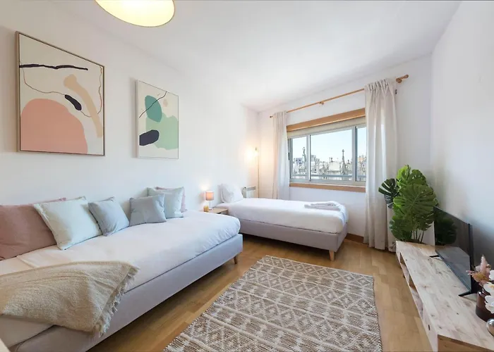 Lägenhet Boavista Boho W/ Garage Oporto