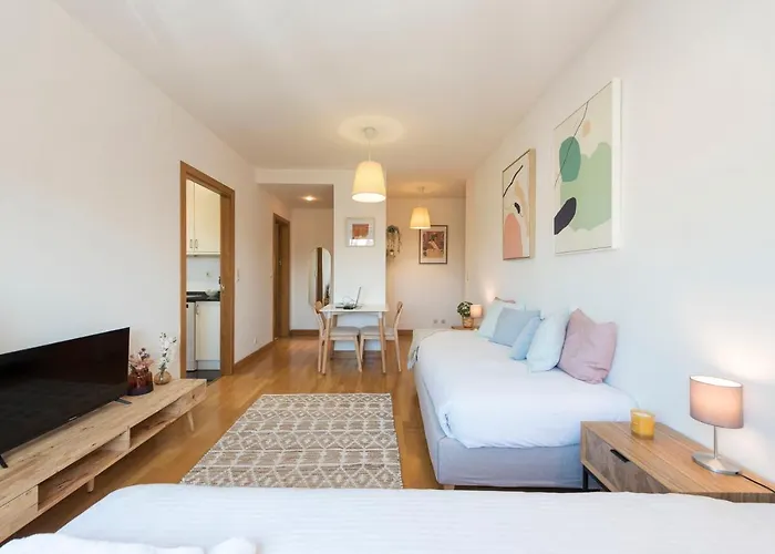 Lägenhet Boavista Boho W/ Garage Oporto